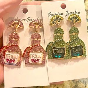 Vacation Earrings, Tequila Earrings